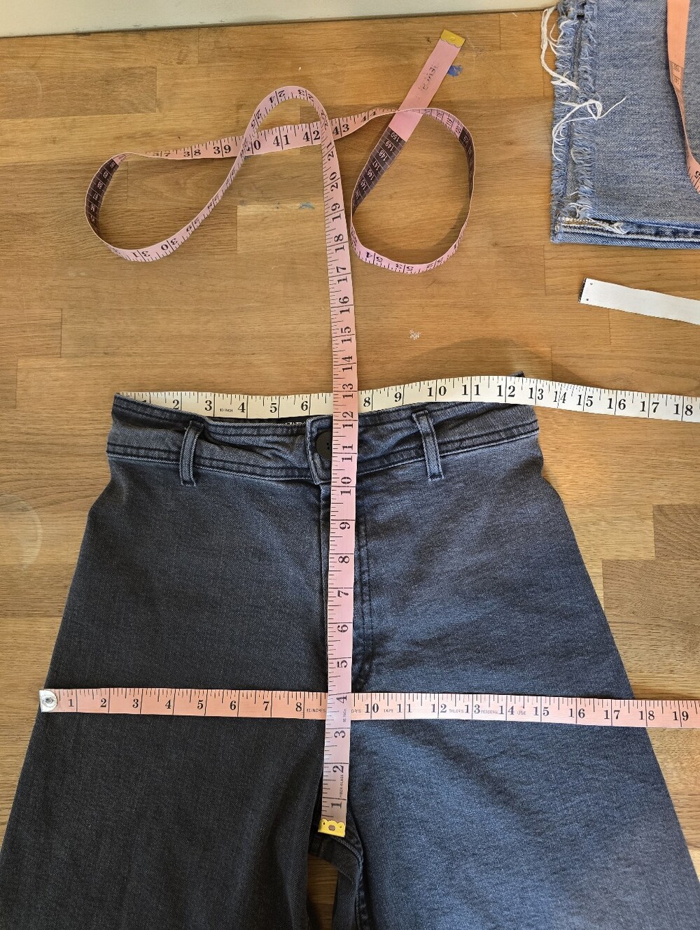 ZARA 4 The Marine Straight Washed Black Jean Neutral Minimalist 4 - Picture 10 of 12